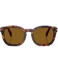 Persol - Tortoiseshell-Pattern Sunglasses - Lyst