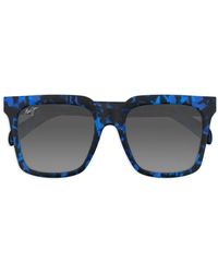 Maui Jim - Rooftops Tortoiseshell Square Sunglasses - Lyst