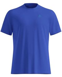 Odlo - Cardada Logo-Print Crewneck T-Shirt - Lyst