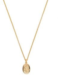 Dower & Hall - St. Christopher Pendant Necklace - Lyst