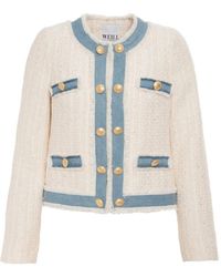 WEILL PARIS - Chaqueta Vaquera De Tweed - Lyst