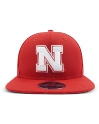 KTZ - 9Fifty Nebraska Cornhuskers Snapback Cap Hat - Lyst