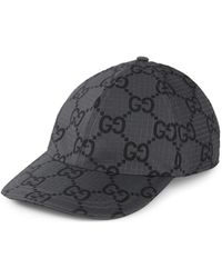Gucci - Cappello da baseball GG con inserti - Lyst