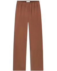 Co. - Elasticated Straight-Leg Trousers - Lyst