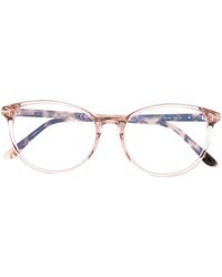 Tom Ford - Round-Frame Optical Glasses - Lyst
