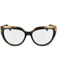 Ferragamo - Lunettes De Vue À Monture Papillon - Lyst