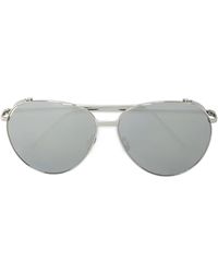 Linda Farrow - Occhiali Da Sole Aviator '425 C2' - Lyst