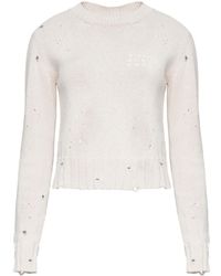 MM6 by Maison Martin Margiela - Jersey con cuello redondo - Lyst
