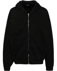 we11done - Zip-Up Hoodie - Lyst