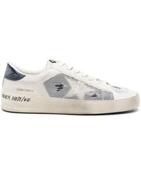 Golden Goose - Stardan Leather Low-Top Sneakers - Lyst