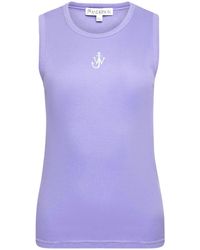 JW Anderson - Top Met Geborduurd Logo - Lyst