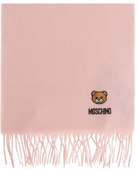 Moschino - テディベア フリンジ スカーフ - Lyst