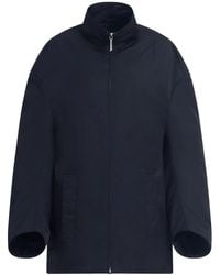 Marni - High Neck Bomber Jacket With Zip - Lyst