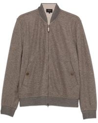 Brioni - Zip-Up Bomber Jacket - Lyst