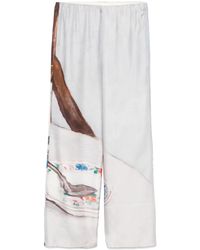 Nanushka - Milon Flared Trousers - Lyst