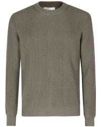 Roberto Collina - Ribbed-Knit Crew-Neck Sweater - Lyst