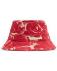 Burberry - Rose-print Cotton Bucket Hat - Lyst