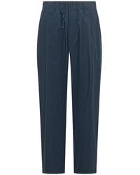 A PAPER KID - Logo-Patch Trousers - Lyst