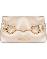 Love Moschino - Heart-Plaque Cross Body Bag - Lyst