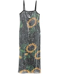 Moschino - Floral-Print Dress - Lyst