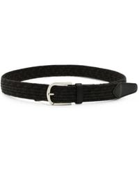 Canali - Woven Belt - Lyst