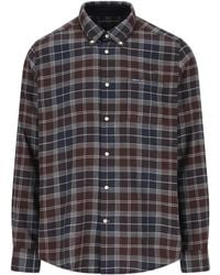 Barbour - Check-Pattern Cotton Shirt - Lyst