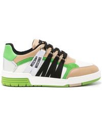 Moschino - Kevin Panelled Sneakers - Lyst