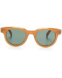 dunhill - Lunettes De Soleil À Monture Ronde - Lyst