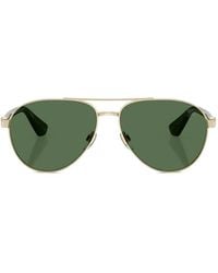 Burberry - Pilot-Frame Sunglasses - Lyst