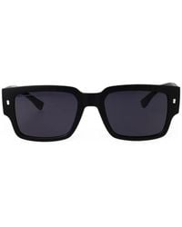 DSquared² - Lunettes De Soleil Icon À Monture Carrée - Lyst