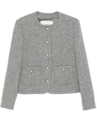 DUNST - Button-Detailed Patch-Pocket Jacket - Lyst