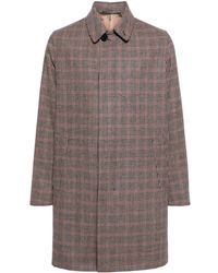 Paul Smith - Houndstooth-pattern Wool Coat - Lyst