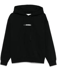 Jil Sander - Sudadera Con Capucha Y Logo - Lyst