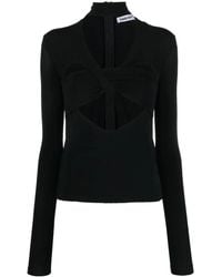 Ambush - Top A Collo Alto Con Dettaglio Cut-Out - Lyst