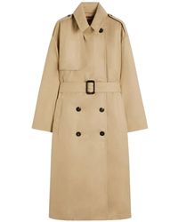 Max Mara - Trenchcoat Met Ceintuur - Lyst