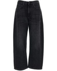 AG Jeans - Faded-Effect Wide-Leg Jeans - Lyst