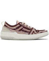 Ferragamo - Knitted Low-top Sneakers - Lyst