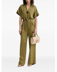 SIMONA CORSELLINI - Zip-Fastening Pocket Jumpsuit - Lyst