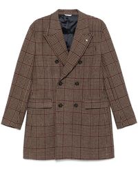 Manuel Ritz - Mantel mit Prince of Wales-Karo - Lyst