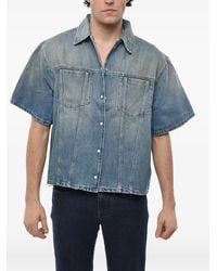1989 STUDIO - Chemise En Jean À Manches Courtes - Lyst