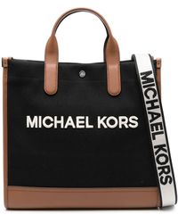 Michael Kors - Brooklyn Slim Canvas Tote Bag - Lyst