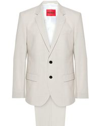 HUGO - Single-breasted Suit - Lyst