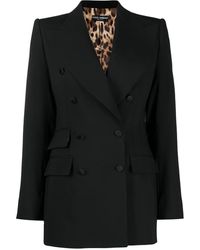 Dolce & Gabbana - Double-Breasted Virgin Wool Blazer - Lyst