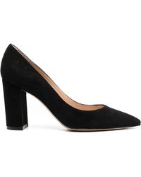 Gianvito Rossi - Pumps Con Tacco Largo - Lyst