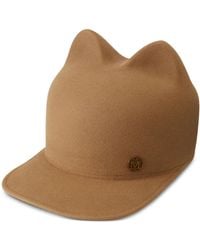 Maison Michel - Jamie Ear-Detail Wool Cap - Lyst