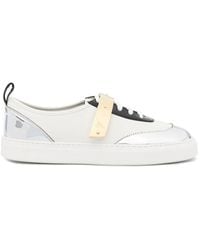 Giuseppe Zanotti - Strap-Detail Low-Top Sneakers - Lyst
