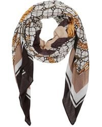 Twinset - Chain-Print Scarf - Lyst