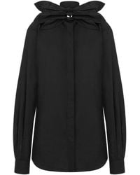 Moschino - Bow-Detail Shirt - Lyst