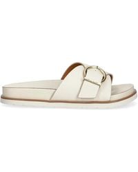 GANT - Buckle-Fastening Crossover-Strap Slides - Lyst