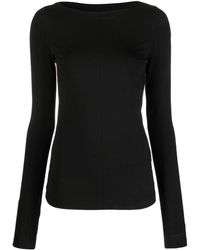 Calvin Klein - Long-sleeve Cotton-blend T-shirt - Lyst